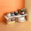 Detachable Expandable Shelf Adjustable Kitchen Counter Organizer Rack. 