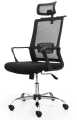 Executive Office Chair Mesh back & Headrest Office chair Director Office Chair Back Height Adjust Desk chair Office with Back lumber support. 