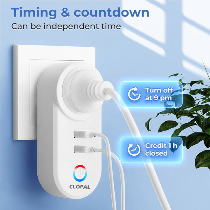 Clopal%20Wifi%20Smart%20Socket%203%20Pin%20Plug%20with%20USB%20EU%20US%20UK%20Outlet%20Adapter%20Charging%20Voice%20Timing%20Smart%20Life%20App%20Electrical%20for%20Google%20Home%20Alexa%20-%20Image%205