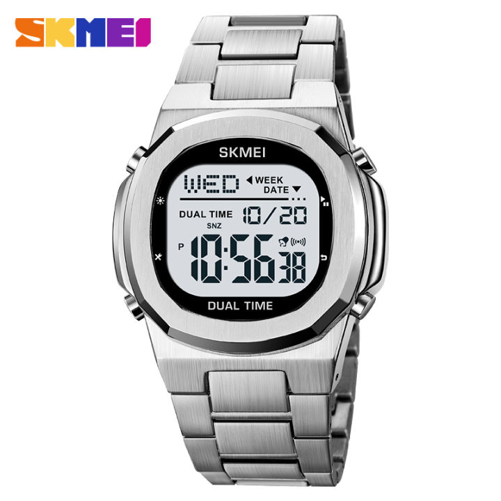 SKMEI Electronic Watch With Luminous 30m Waterproof Mutifunctional Sports Fashion Wristwatches For Men 2004