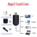 Bluetooth Transmitter 3.5MM Jack Audio Adapter Wireless Bluetooth Stereo Audio Transmitter Adapter for PC TV Headphones. 