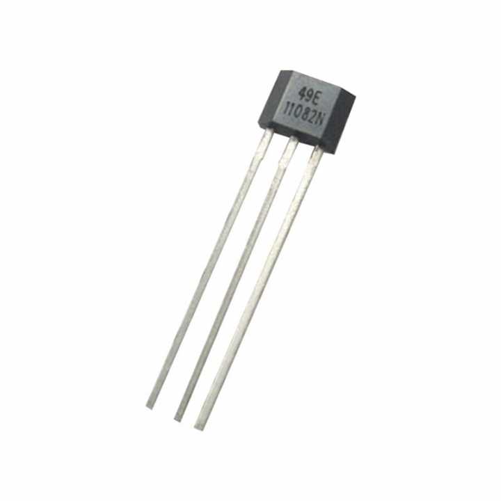 3pcs Hall Effect Sensor 49E Hall sensor OH49E S49E Hall element SS49E linear Hall switch plug-in TO-92S