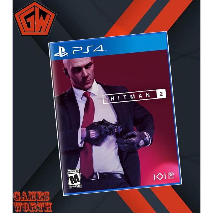 PLAYSTATION 4 DVD HITMAN 2 PS4 GAME