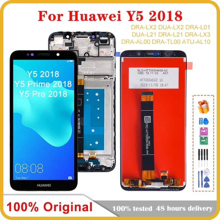 5.45 Original For Huawei Y5 2018 Y5 Prime 2018 LCD Display Touch Screen Replacement For huawei Y5 Lite LCD Screen