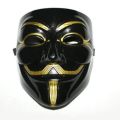 V For Vendetta Mask - Black. 