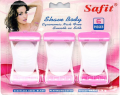 Pack of 3 Safit Shave Body Razor - 6Pcs - White & Pink. 