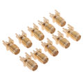 10x 1.6mm SMA female jack solder nut edge pcb clip straight mount RF connector Conbo. 