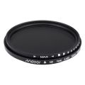 【3C VictoryEagle Store】Andoer 52mm ND Filter Fader Neutral Density Adjustable ND2 to ND400 Variable Filter Camera Filters for Canon Nikon DSLR Camera. 