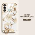 Love Bracelet case for Infinix Itel Vision 3 Back Cover Bauhinia Flower Case Infinix Itel S17 P38. 