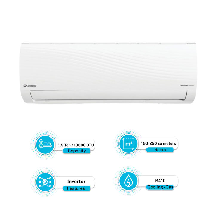 Dawlance 1.5 Ton Sprinter series 30 DC Inverter Heat & Cool Air Conditioner