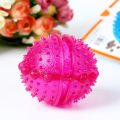 Pet Leakage Food Ball Toy Golden Retriever Puppy Molar Bite Resistant Tooth Toy, Diameter: 8cm, Random Color Delivery. 