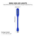 Portable Mini USB Light Ultra Bright Flexible DC5V 1.2W LED Lamp Booking Light with USB for Power Bank Computer Accessories. 