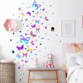 Butterfly Wall Sticker Glow in the Dark Luminous 3D Butterfly Stickers DIY Wall Sticker 3D Art Mural for Decorations. 
