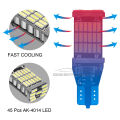 Geepact 2pcs T15 W16W LED 921 912 Super Bright 45 SMD 4014 LED Car Turn Signal Reversing Light Canbus Car Backup Stop Lights Brake Bulb White 12-24V. 