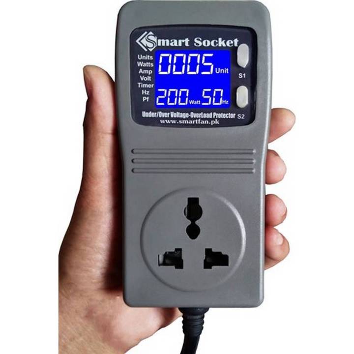 Smart Socket Electricity Monitor & Protector