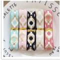 5Yards/Set 1Yard Per Color 16MM Width Printed Fold Over Elastic Foe Ribbon Stretch Band Diy Crafts Supplies. 