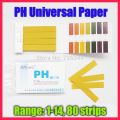 80 Strips Full Range 1-14 pH Test Paper Strips Litmus Testing Kit for car coolant, moisturized soap, lemon juice, milk, liquid detergent, and so on.. 