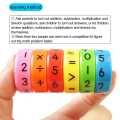 Magnetic Arithmetic Learning Toys Math Games for Kids, Montessori Counting Tools Abacus Math Materials for Preschool, Kindergarten Homeschool Supplies Best for Table learning. 
