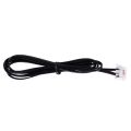 2Pcs RJ11 6P4C Telephone Cable Cord ADSL Modem, 1 Meters & 2 Meters. 