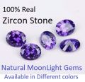 Original Zircon Gemstone (Zarkoon Stone) Oval Shaped Lab Cutted & Polished 100% Real. 