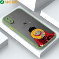 UCUC for iPhone XS MAX Back Cover Back Shadow Luffy Frosted Transparent Hard Phone Case Thin Shockproof Full Cover Camera Protect Case. 