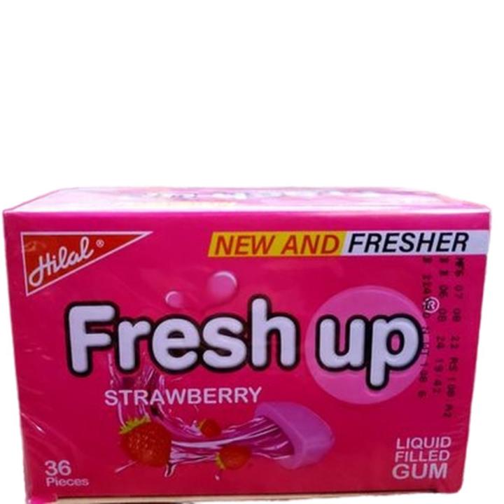 Fresh up Chewing Gum - 36 Pcs,FRESH UP STRAWBERRY,FRESH UP RED,FRESH UP GUM