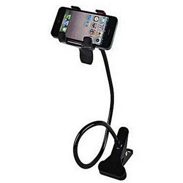 Flexible Mobile Clip Holder With Metal Clip