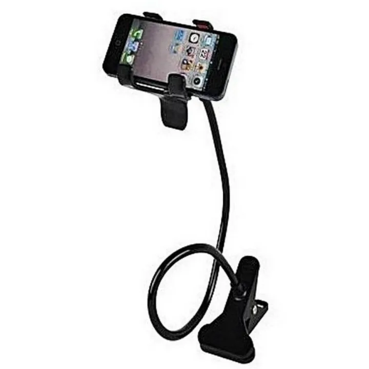 Flexible Mobile Clip Holder With Metal Clip