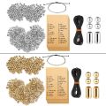 【beauty code】DIY Morse Code Bracelet Making Kit 400 Round Spacer 400 Long Tube Beads 20 Morse Code Decoding Card Line. 