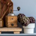 Rectangle Wood Pedestal with Handle, Small, for Bathroom Wooden Soap Tray Base. 