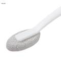 Pumice Stone for Toilet Bowl Cleaning, Toilet Bowl Cleaner ,with Extra Long Handle Toilet Bowl Brush for Removing Toilet Bowl Tiles Grout. 