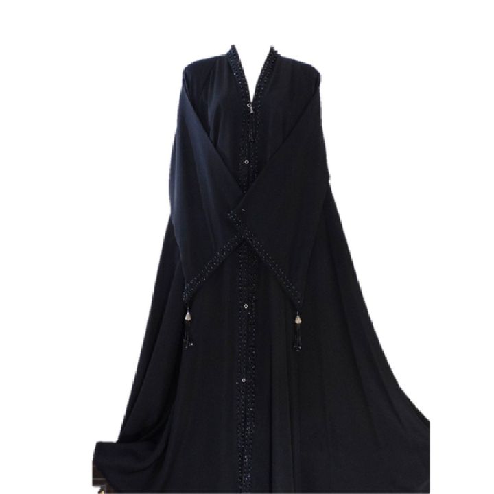 Fancy Jubba Style, Embellished Front Open Abaya For Girls/women