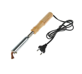 Soldering 220V Heavy Duty Electric Soldering Iron 75W High Quality Soldering Iron Chisel Tip Wood Handle. 