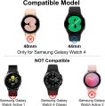 Hard Shell Case For Samsung Galaxy Watch 4 44MM, Watch 5 44mm  All-Around Bumper Screen Protector(Not for pro 45mm). 
