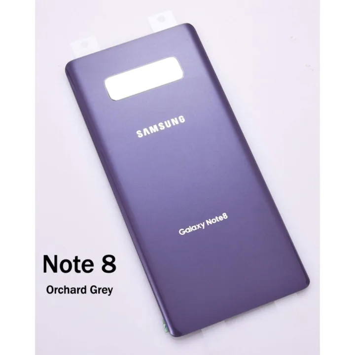 Samsung%20Galaxy%20Note%208%20Back%20Glass%20Panel%20Battery%20Door%20Cover%20Housing%20Replacement%20-%20Image%203