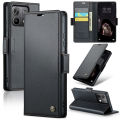 lthmy for Xiaomi Redmi Note 13 5G PU Leather Kickstand Wallet Magnetic Closure Flip Case Cover. 