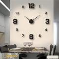EVENTO Wall Clock 3D 24 inch Wooden Watch DIY Design Decoration Small & Large Numeral Quartz For Home Decor Living Room And Offices And For Gifts. 