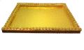 Wedding Gift Packing Tray with Golden net for Gifting , Cloth Rectangle Shape Tray 17"X2" Size for Cloth Packing. 