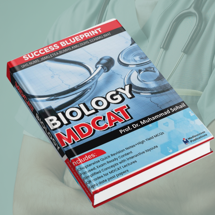 MDCAT 2025 Biology by Dr Sohail, New Edition (Preparatory Notes + Practice MCQS + All Provinces Past papers)