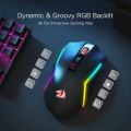 Redragon TRIDENT M693 Wireless Bluetooth RGB Gaming Mouse. 