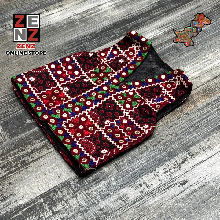 3%20months%20to%206%20years%20Kids%20Sindhi%20Ajrak%20Waist%20coat%20Koti%20for%20Baby%20Boys%20Traditional%20Wear%20ZENZ%20-%20Image%204