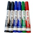 Pack of 6 White Board Markers  Dry Erase Refillable. 