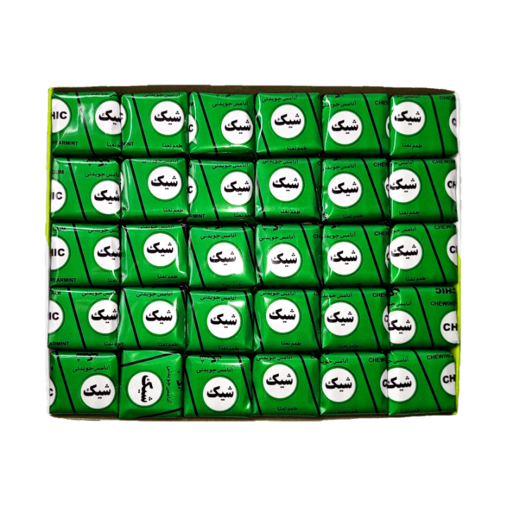 Pack of 20 pcs Imported chewing gum mint flavor (6 chewing gum in each packet)
