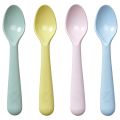 IKEA KALAS Children's Spoon Set: Colorful, Impact-Resistant, And Grip-Friendly Utensils For Little Learners (4-Pack). 
