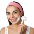 2 in 1 3D Double Sided Facial Cleansing Brush Silicone Face Wash Blackhead Remover Pore Deep Cleaning Exfoliator Face Scrub Washing Brush. 