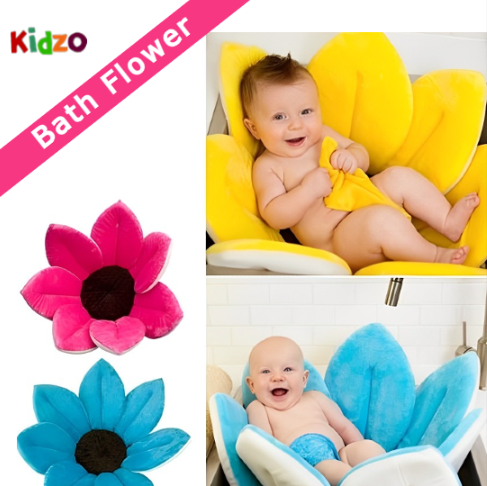 Baby Blooming Bath, Bath flower Tub, for Baby Blooming Sink Bath,bather For Baby Infant Multicolor- kidzo
