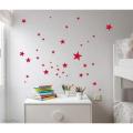 WallsArtstore pack 100 Stars sticker for room decoration wall decoration stars kids bedroom wallpaper stickers. 