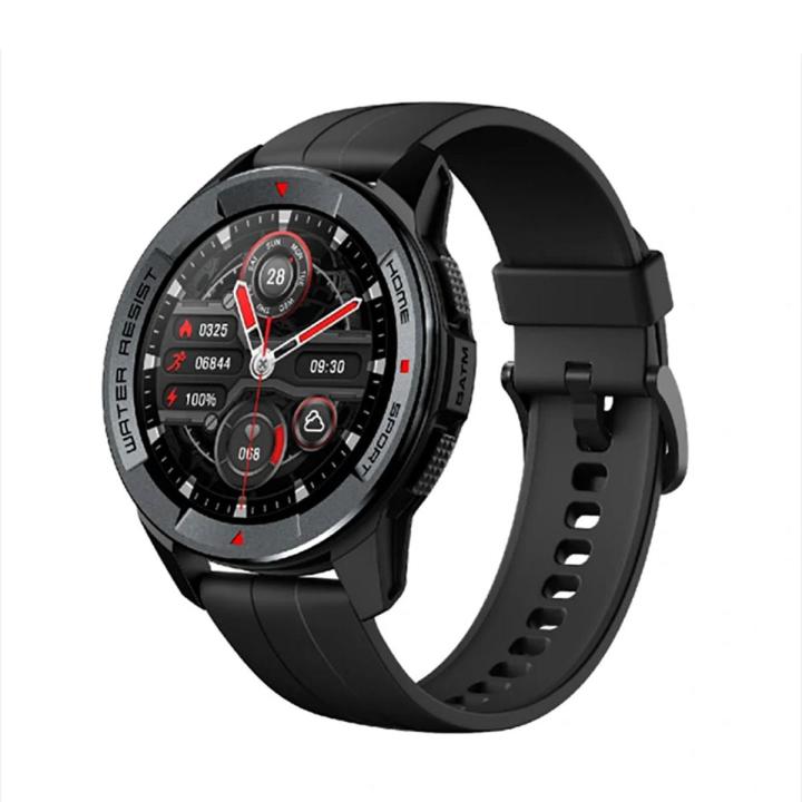 W&0 X1 Pro МАХ Amoled Display watch Black And Silver