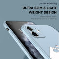 AMORVOR for Realme C21 Back Cover Love Infinity Side design Soft Case Liquid Silicone Phone Cases. 