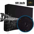 360° Rotation Waterproof & Dustproof TV Cover for 32-65 Inch Screens - New Export Quality. 